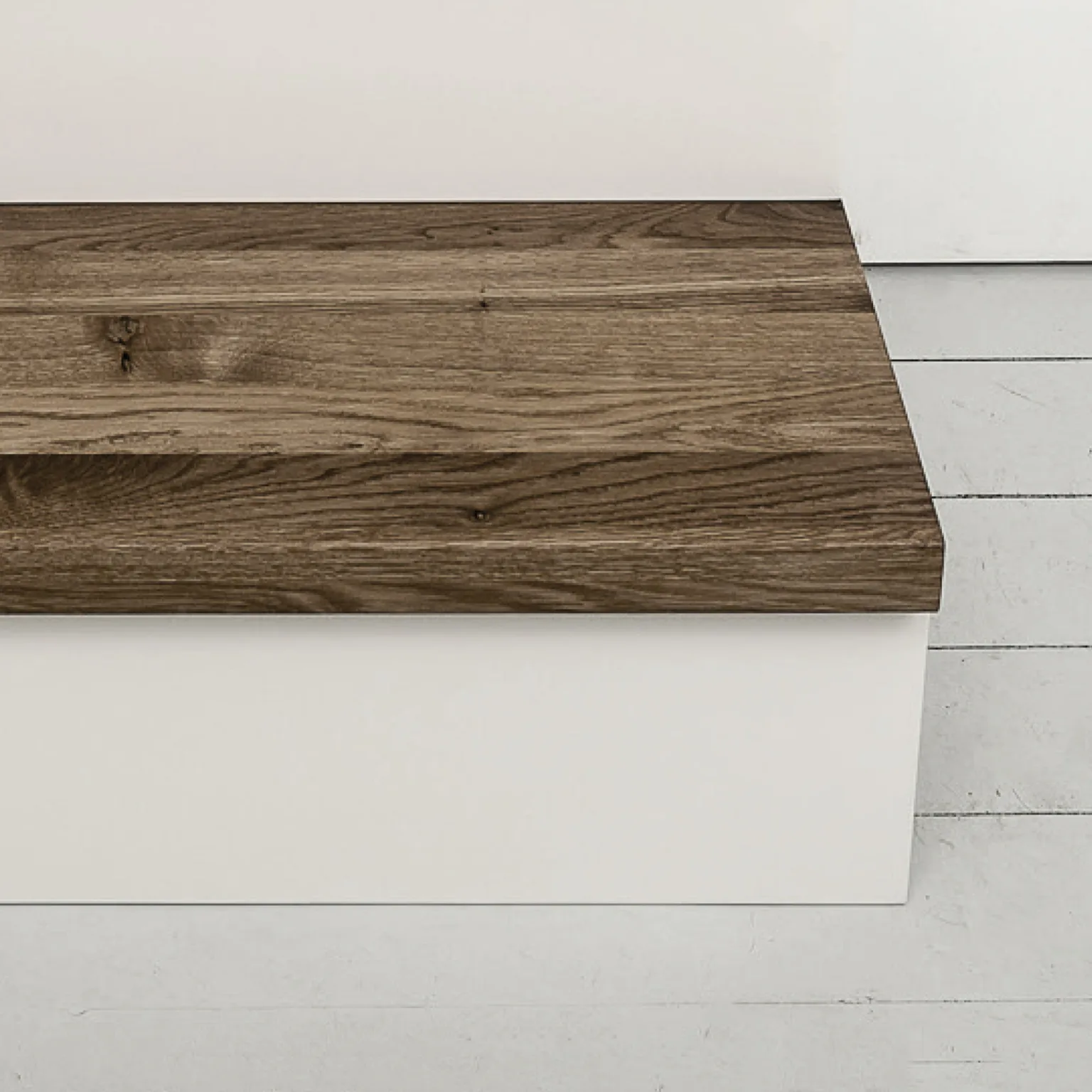 Riser Laminate MDF white 7″x48″